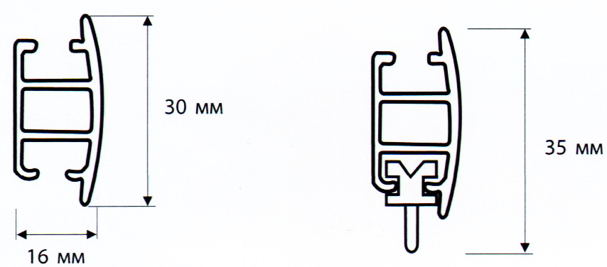 Схема профиля R-6300.